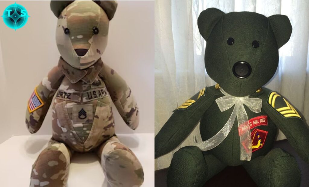 Personal Stories A Testament to Love who makes teddy bears out of military uniforms A Heartfelt Tribute