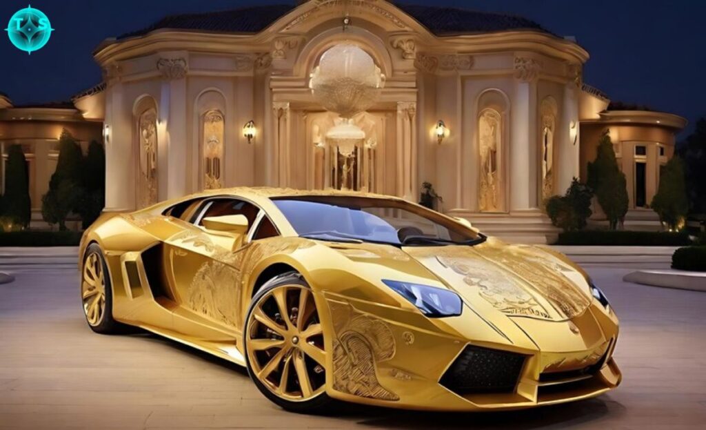 The Evolution of the Gold Lamborghini